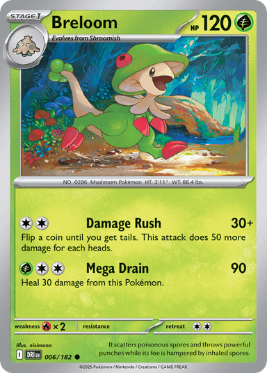 Breloom, Destined Rivals 6