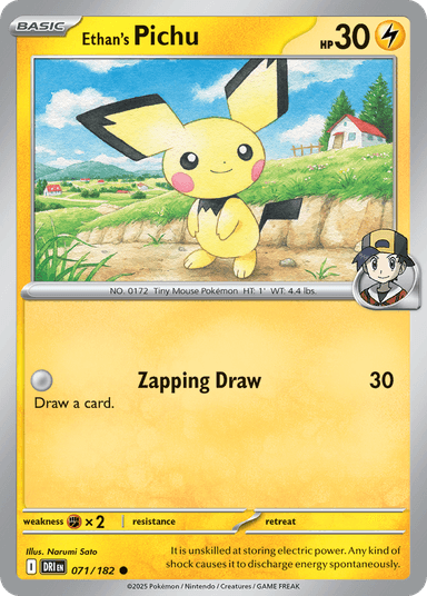 Ethan's Pichu, Destined Rivals 71
