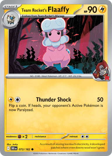Team Rocket's Flaaffy, Destined Rivals 73