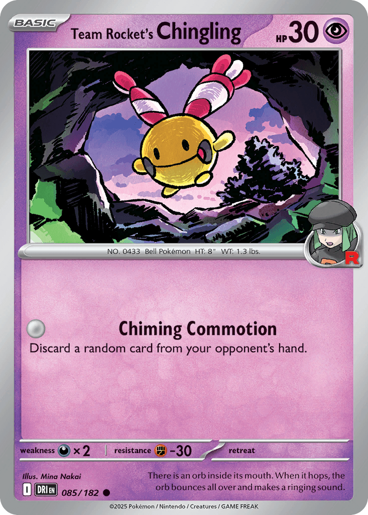 Team Rocket's Chingling, Destined Rivals 85