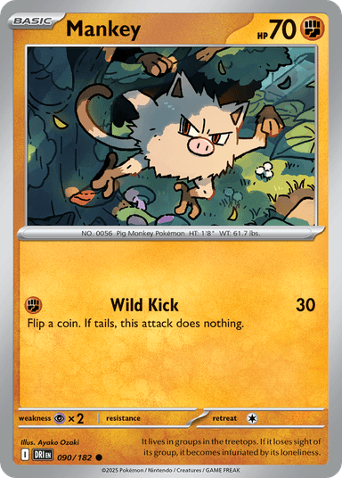 Mankey, Destined Rivals 90