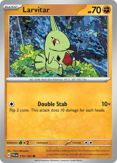 Larvitar, Paldea Evolved 110