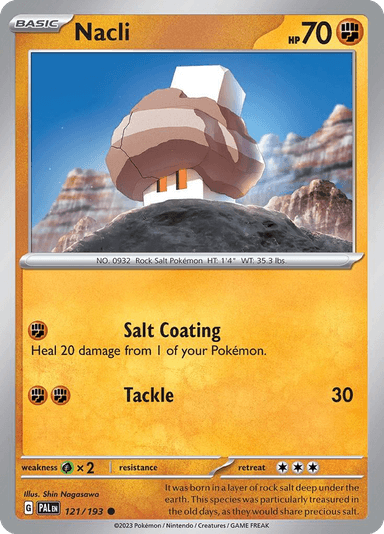 Nacli, Paldea Evolved 121