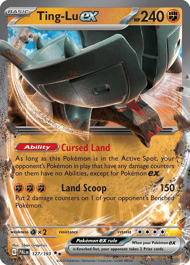 Ting-Lu ex, Paldea Evolved 127