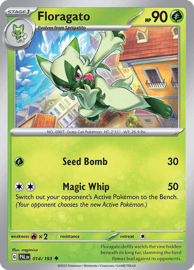 Floragato, Paldea Evolved 14