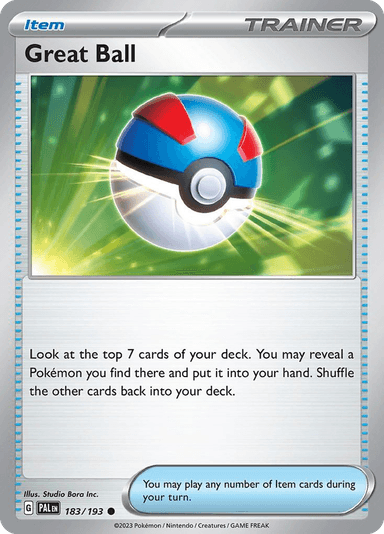 Great Ball, Paldea Evolved 183
