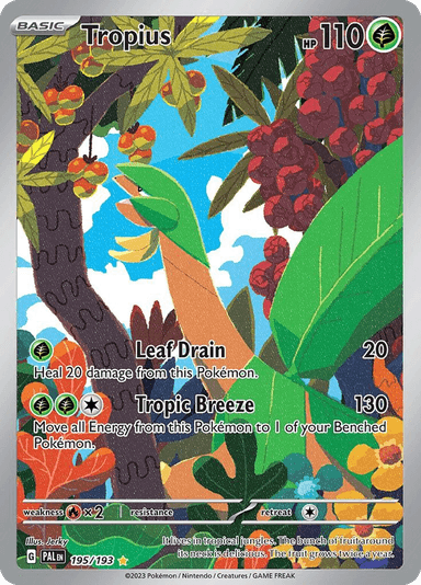 Tropius, Paldea Evolved 195