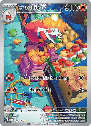 Crocalor, Paldea Evolved 202