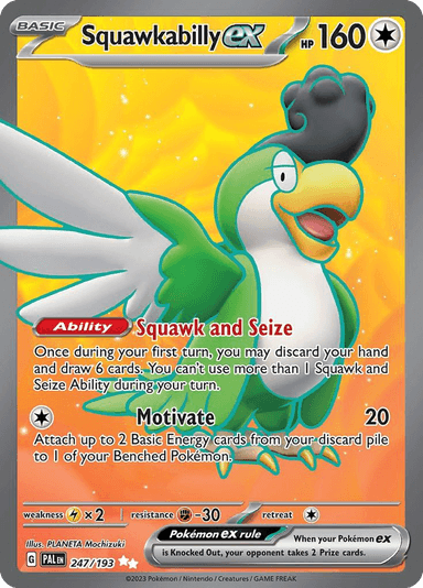 Squawkabilly ex, Paldea Evolved 247