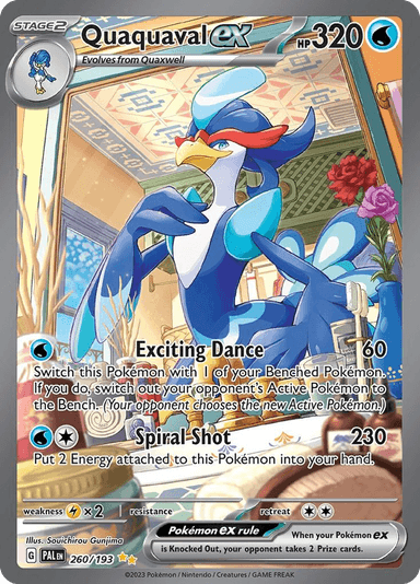 Quaquaval ex, Paldea Evolved 260