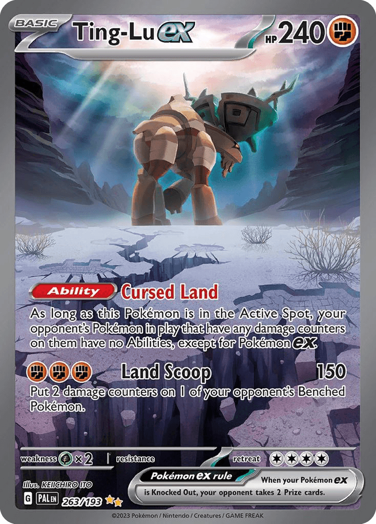 Ting-Lu ex, Paldea Evolved 263