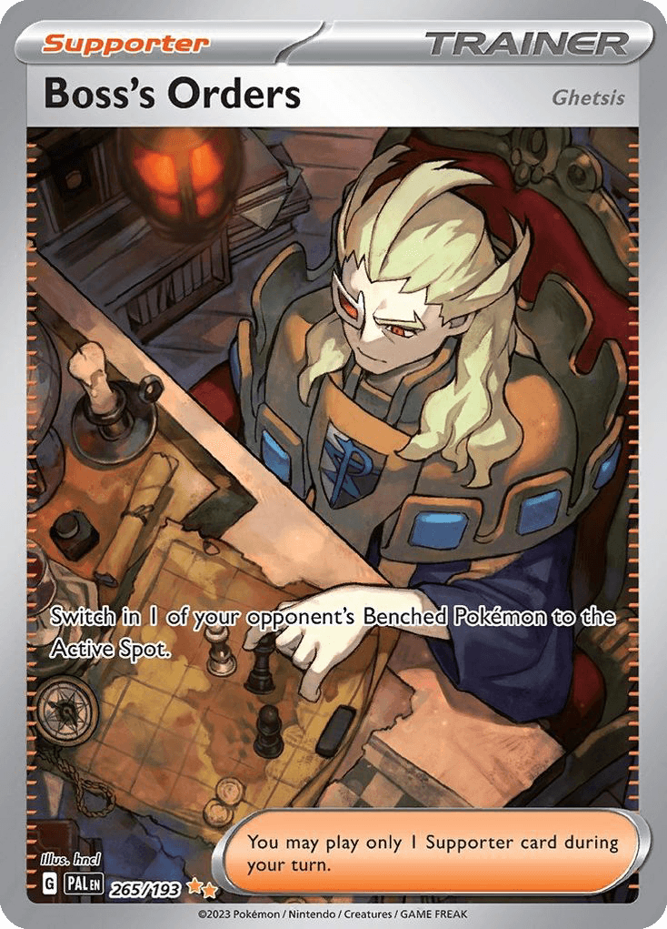Boss's Orders (Ghetsis), Paldea Evolved 265