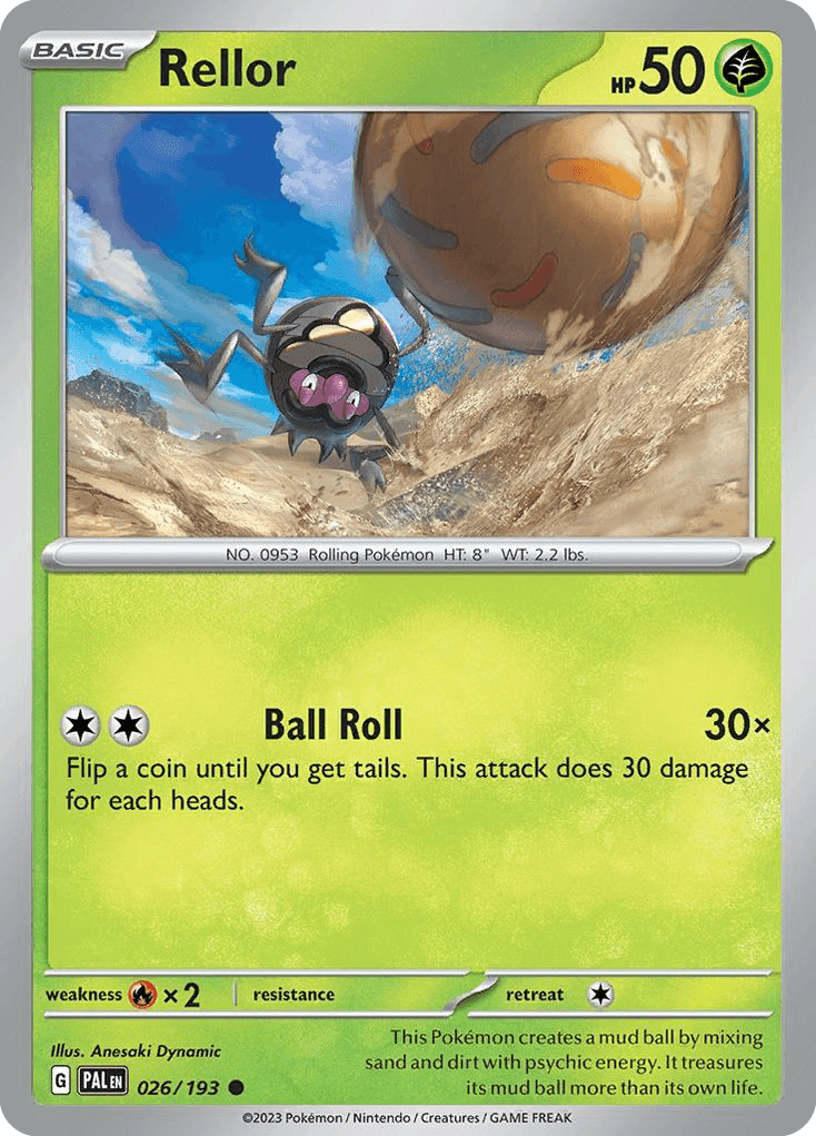 Rellor, Paldea Evolved 26