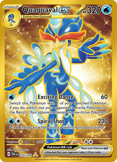 Quaquaval ex, Paldea Evolved 273