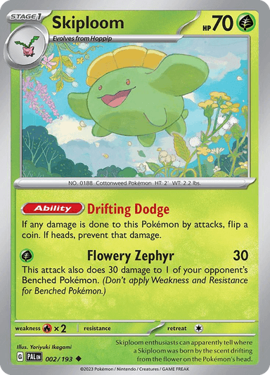 Skiploom, Paldea Evolved 2