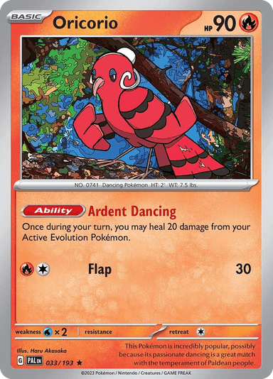 Oricorio, Paldea Evolved 33