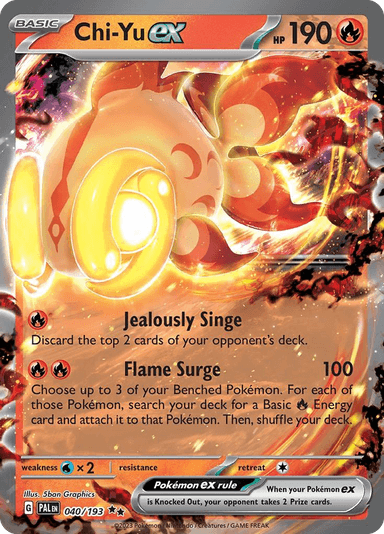 Chi-Yu ex, Paldea Evolved 40