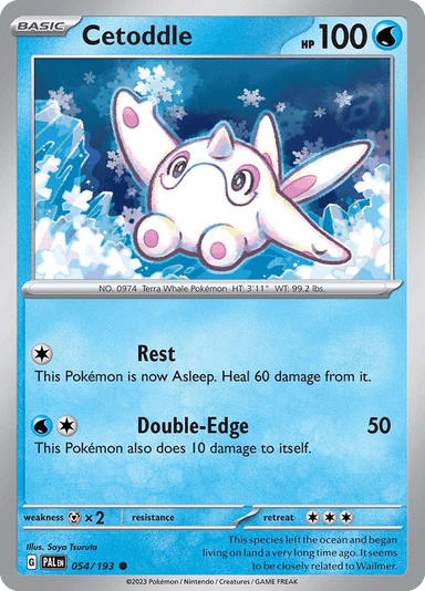 Cetoddle, Paldea Evolved 54