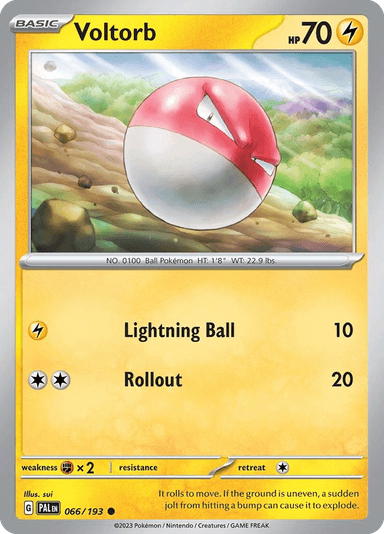 Voltorb, Paldea Evolved 66