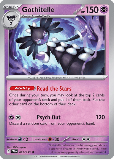 Gothitelle, Paldea Evolved 92