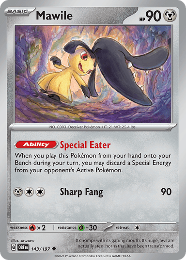 Mawile, Obsidian Flames 143