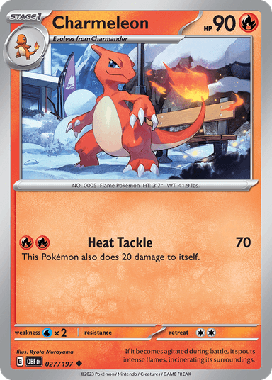Charmeleon, Obsidian Flames 27