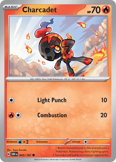 Charcadet, Obsidian Flames 43