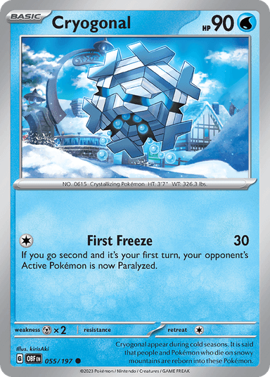 Cryogonal, Obsidian Flames 55