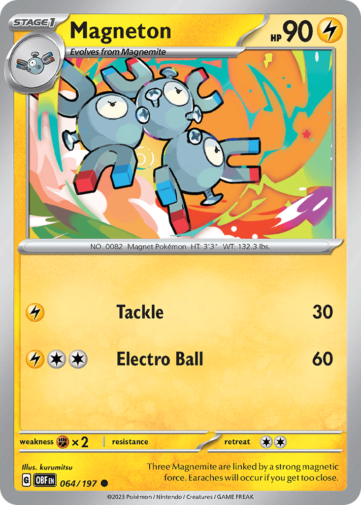 Magneton, Obsidian Flames 64