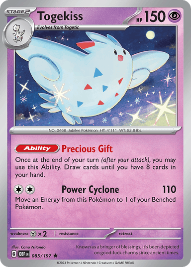Togekiss, Obsidian Flames 85