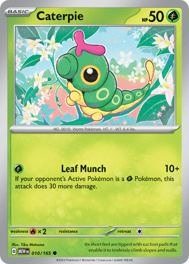 Caterpie, 151 10