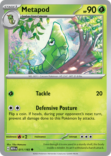 Metapod, 151 11