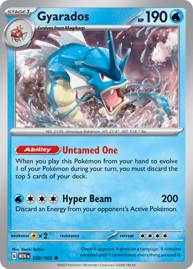 Gyarados, 151 130