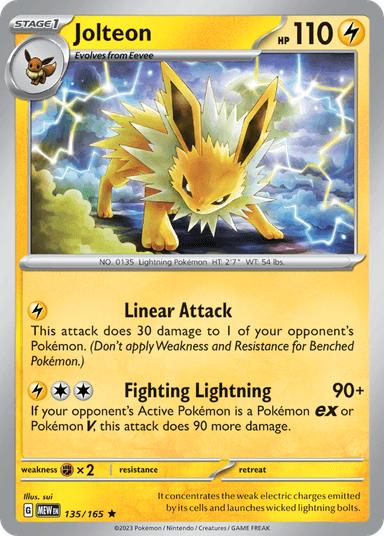 Jolteon, 151 135