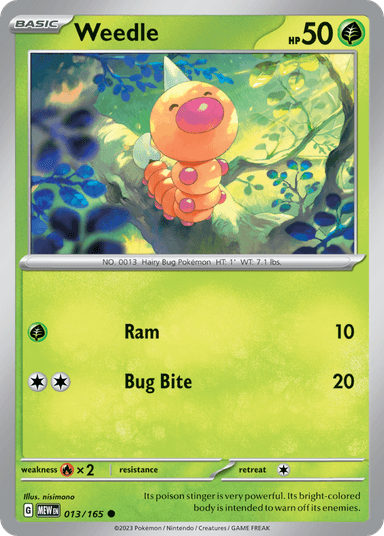 Weedle, 151 13