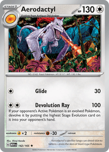 Aerodactyl, 151 142