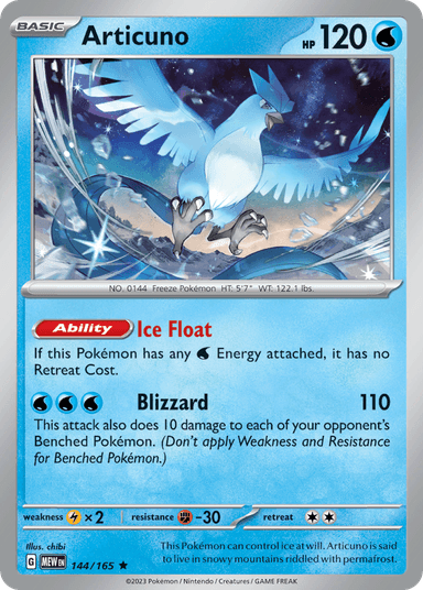 Articuno, 151 144