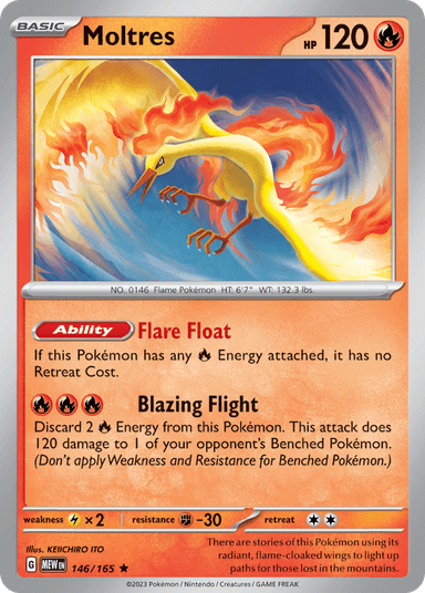 Moltres, 151 146