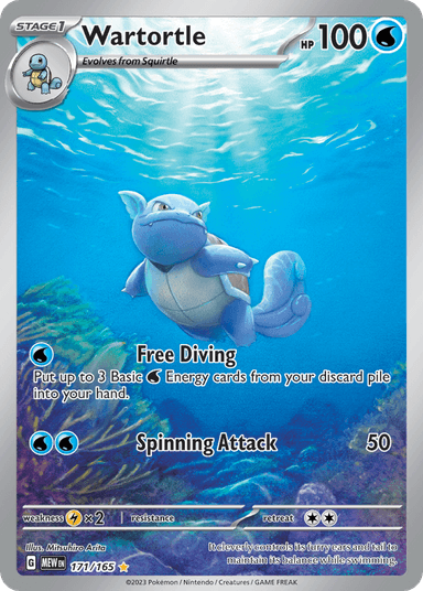 Wartortle, 151 171
