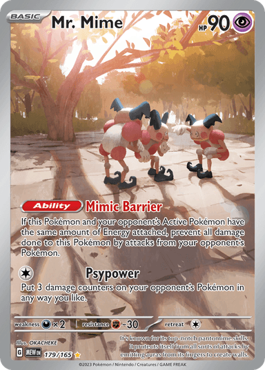 Mr. Mime, 151 179