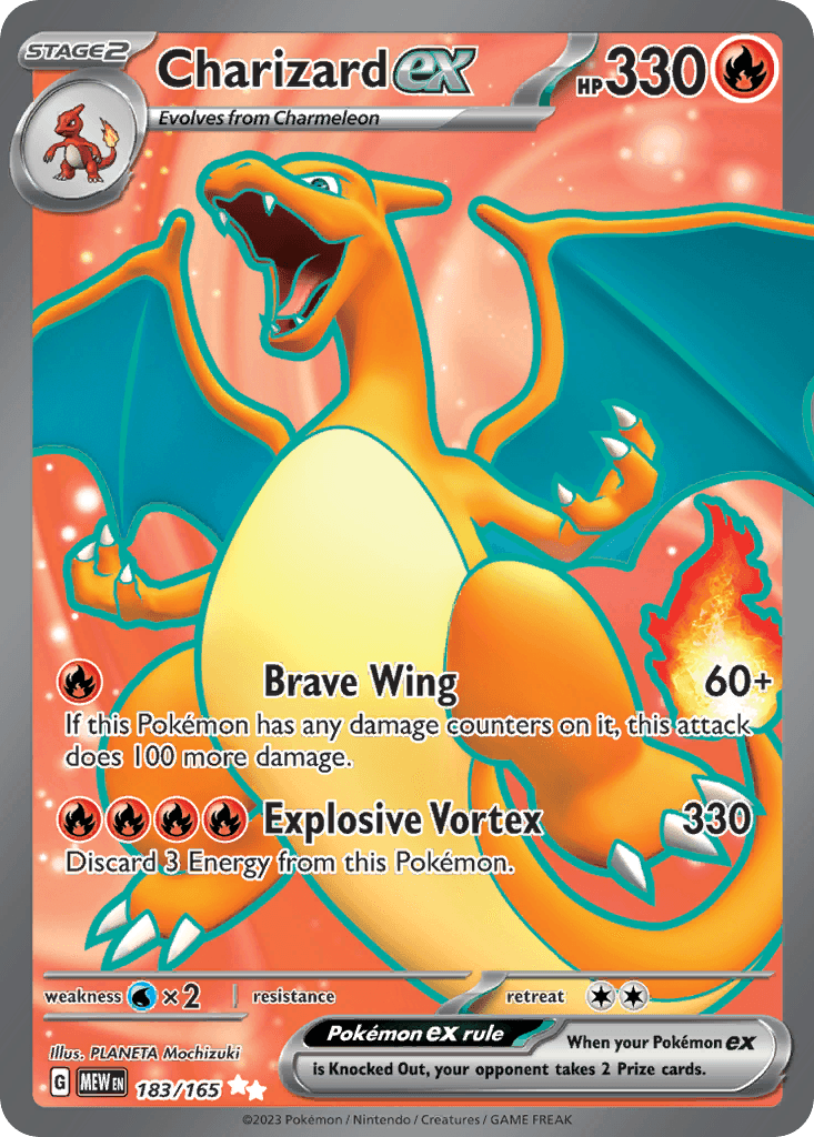 Charizard ex, 151 183