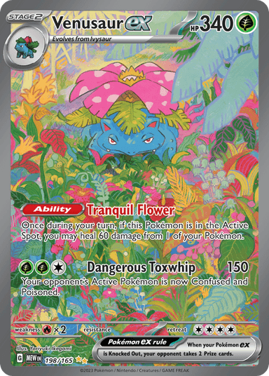 Venusaur ex, 151 198