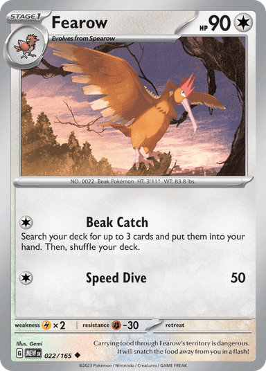 Fearow, 151 22