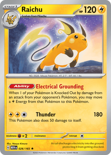 Raichu, 151 26