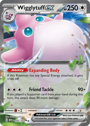 Wigglytuff ex, 151 40