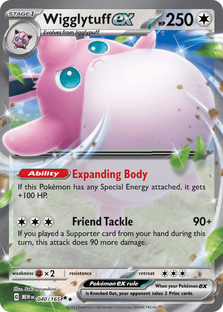 Wigglytuff ex, 151 40