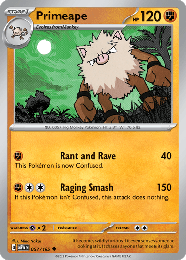 Primeape, 151 57