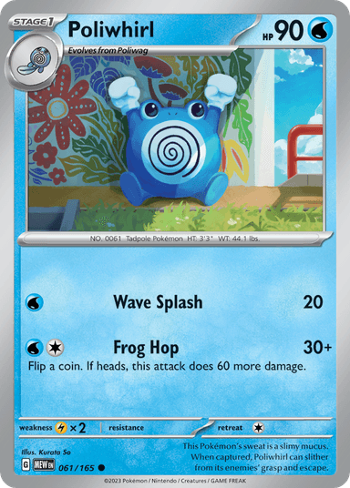 Poliwhirl, 151 61