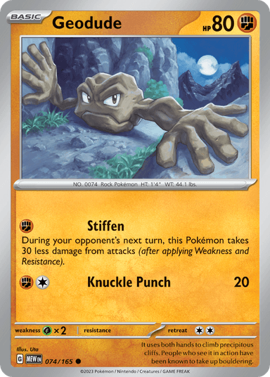 Geodude, 151 74