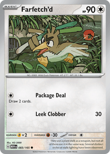 Farfetch'd, 151 83